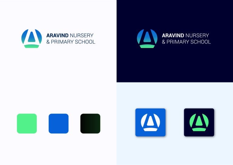 aravind nursery school logo