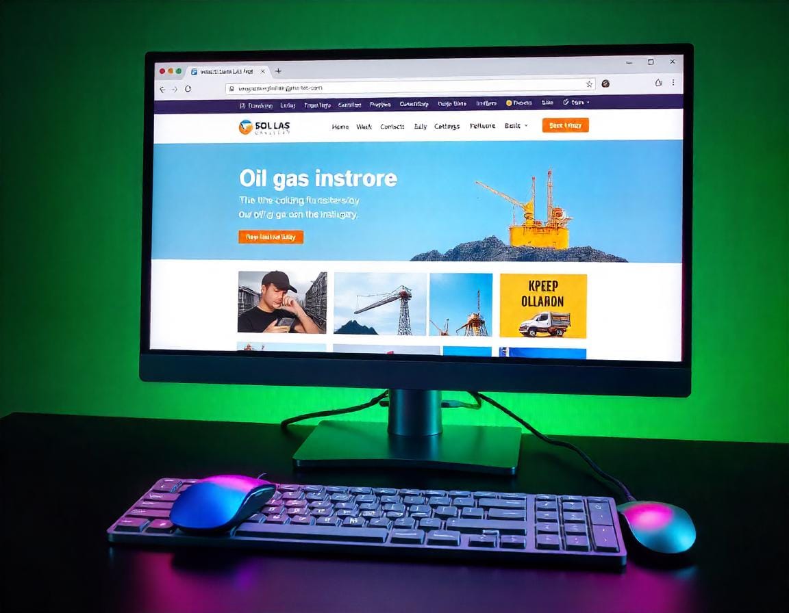 Gazelle Business Solutions » Best Website Design Company and Digital Marketing Agency oil-gas-industry-website
