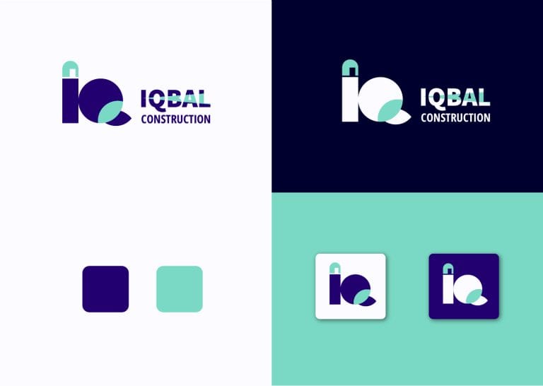 iqbal construction logo