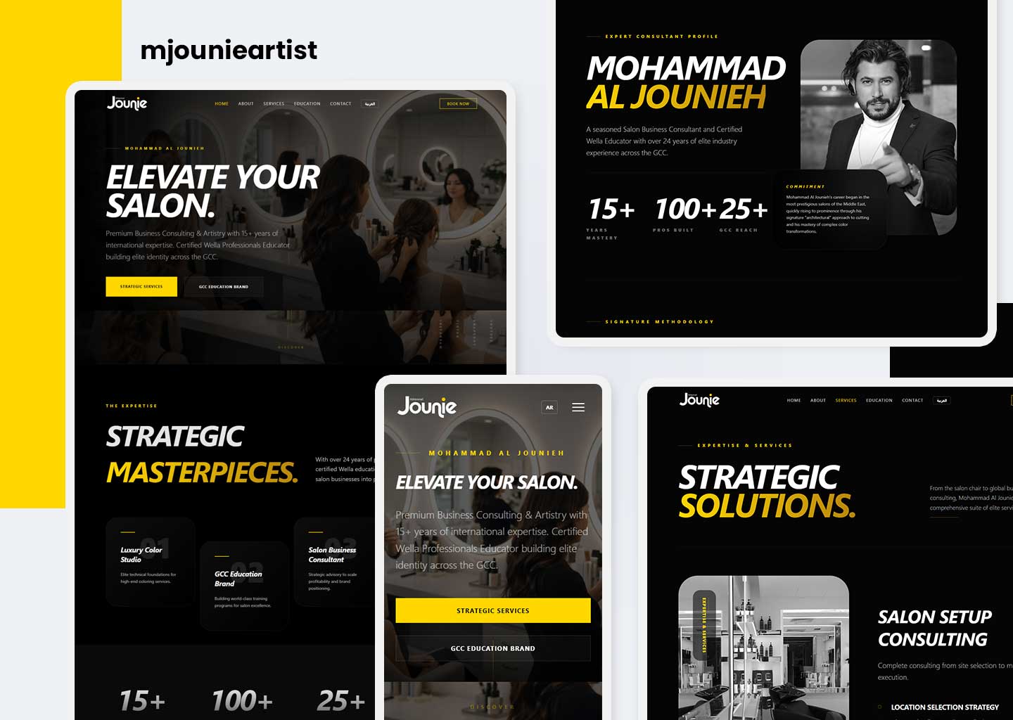 Gazelle Business Solutions » Best Website Design Company and Digital Marketing Agency mjounie artist