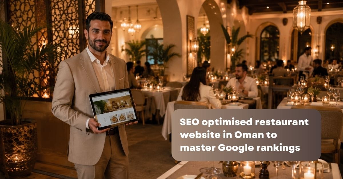 SEO optimised restaurant website in Oman Gazelle rank Google fill tables bookings