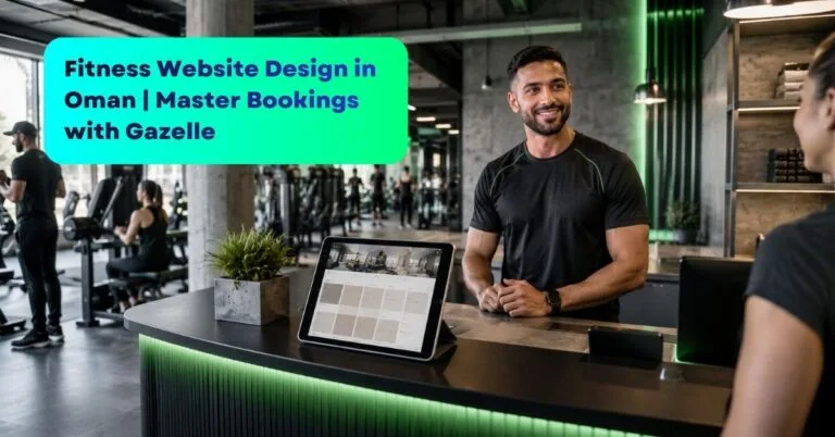 fitness website design in Oman