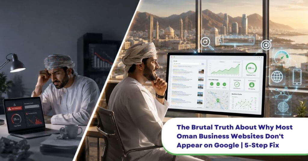 why Oman business websites don't appear on Google