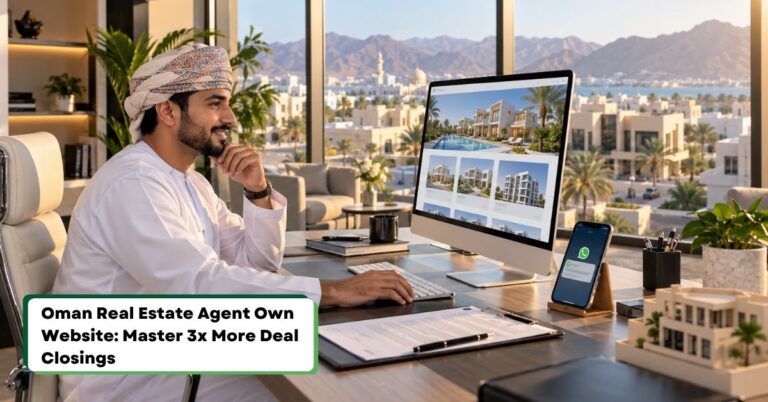 Gazelle Business Solutions » Best Website Design Company and Digital Marketing Agency Oman Real Estate Agent Own Website